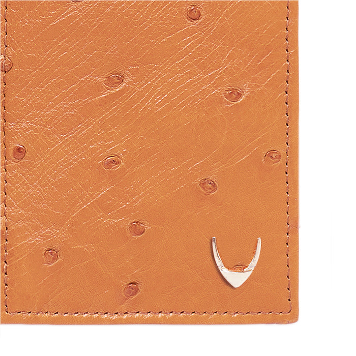 Bartoli W2 Tan Leather Card Holder