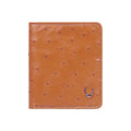 Bartoli W3 Tan Leather Bi-Fold Wallet