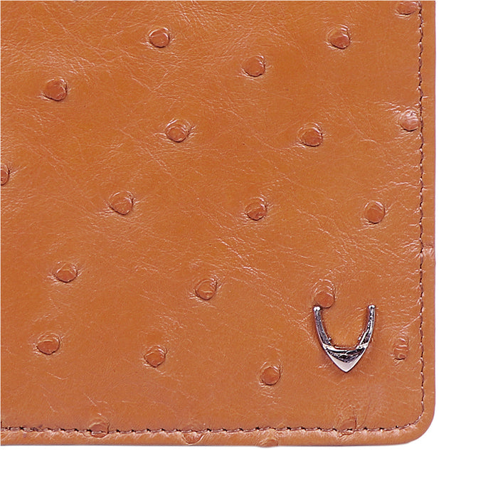 Bartoli W3 Tan Leather Bi-Fold Wallet
