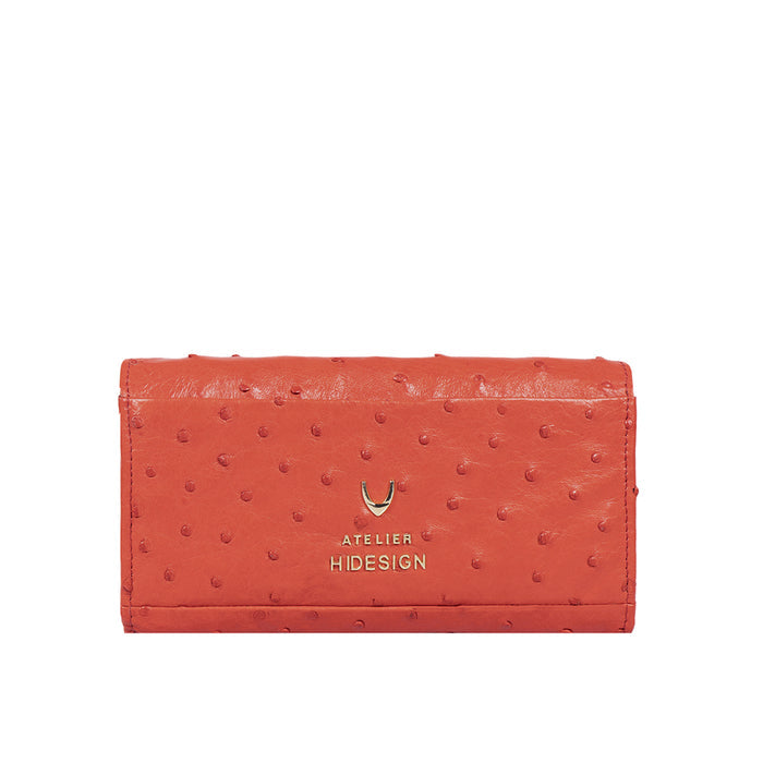 Bartoli W4 Red Leather Sling Wallet