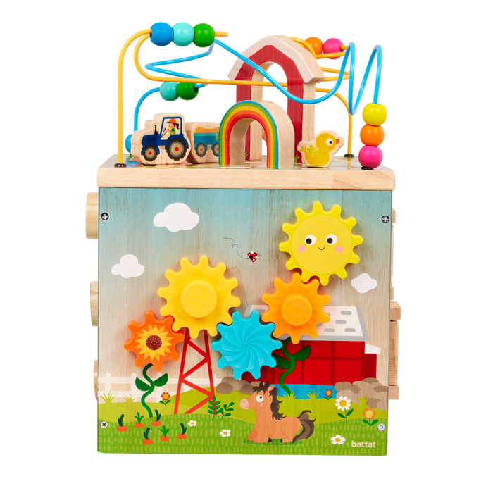 Battat - Barnyard Activity Cube