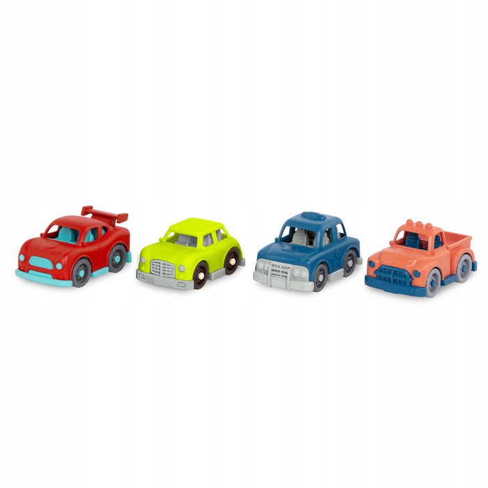 Battat - Mini Vehicles Set 4 Cars
