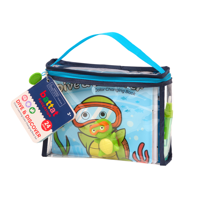 Battat - Ocean Learning Colour Changing Book Set