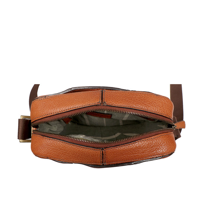 Bawa 01 Tan Leather  Crossbody