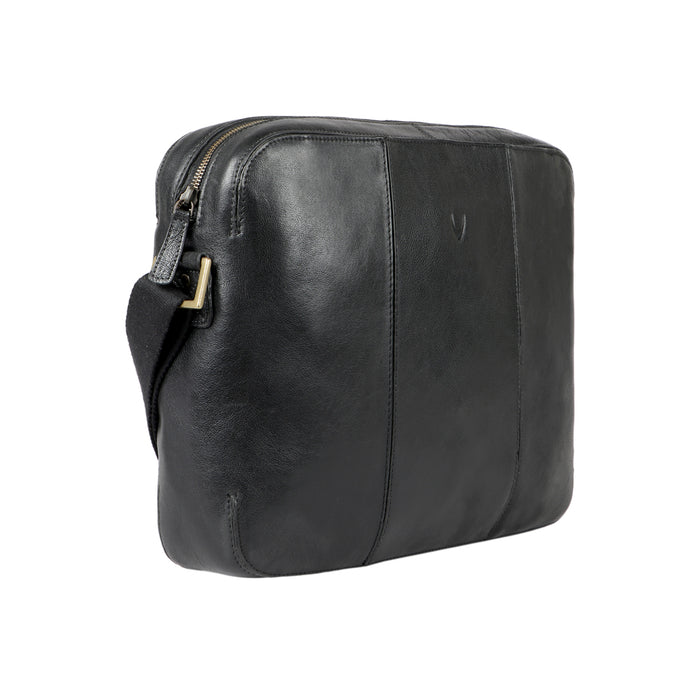 Bawa 02 Black Leather  Crossbody