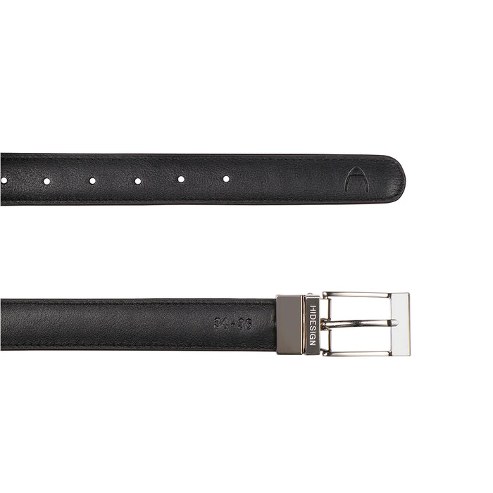 Be2201 Men's Brown Reversible Leather Belt