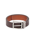 Be2202 Men's Tan Reversible Leather Belt