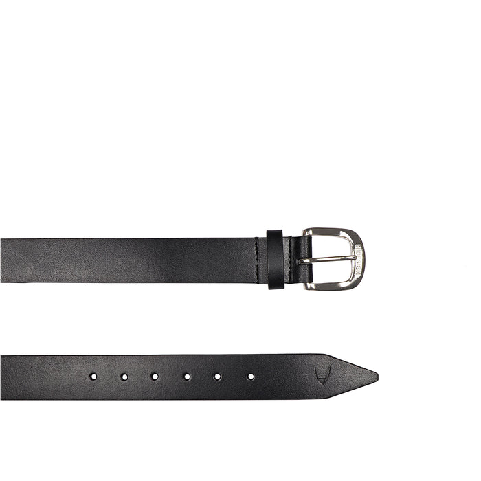Be2205 Men's Black Non Reversible Leather Belt
