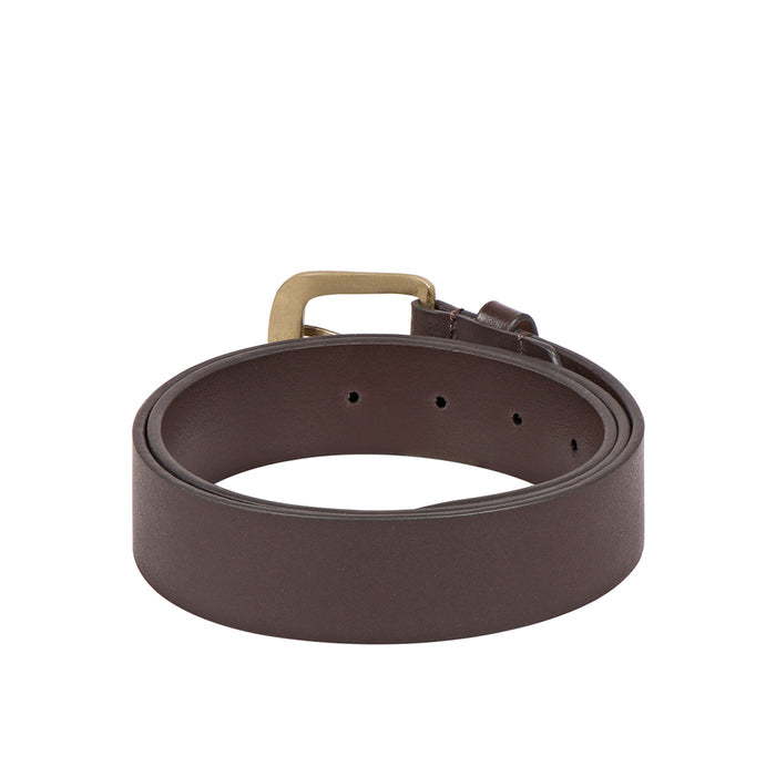 Be2205 Men's Brown Non Reversible Leather Belt