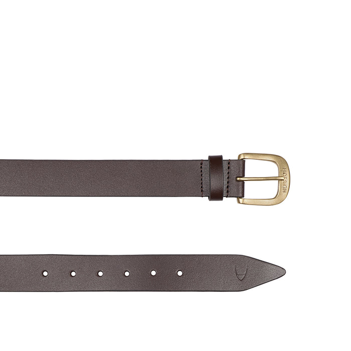 Be2205 Men's Brown Non Reversible Leather Belt