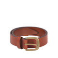 Be2205 Men's Tan Non Reversible Leather Belt