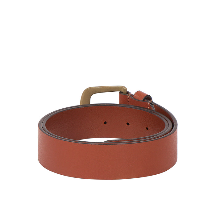 Be2205 Men's Tan Non Reversible Leather Belt