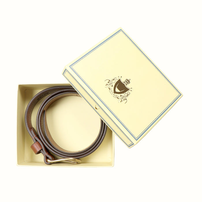 Be2205 Men's Tan Non Reversible Leather Belt