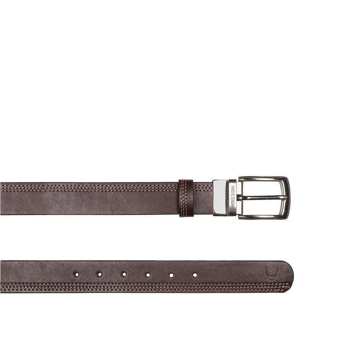 Be2207 Men's Brown Reversible Leather Belt