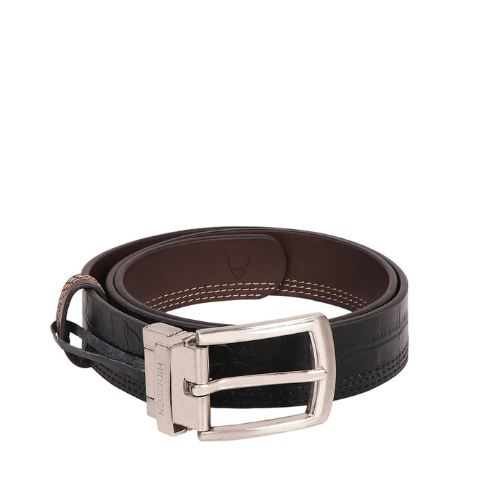 Be2207 Men's Brown Reversible Leather Belt