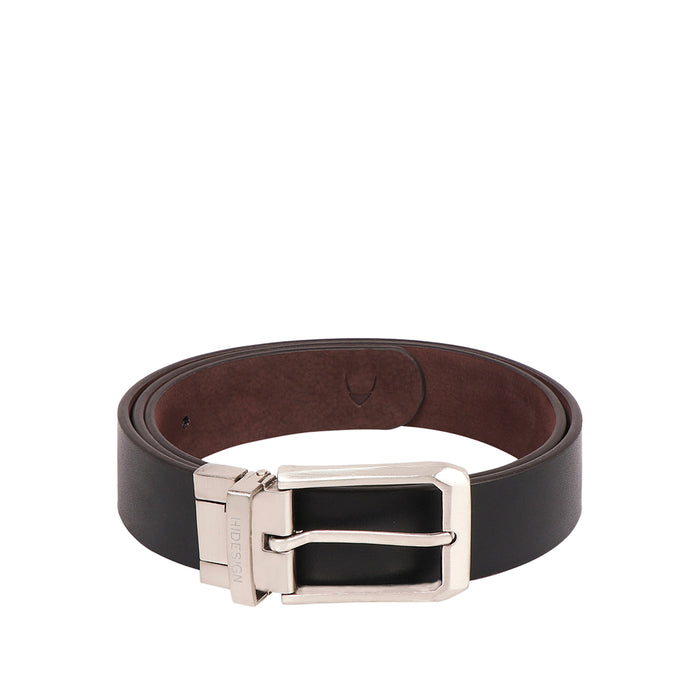 Be2208 Men's Brown Reversible Leather Belt