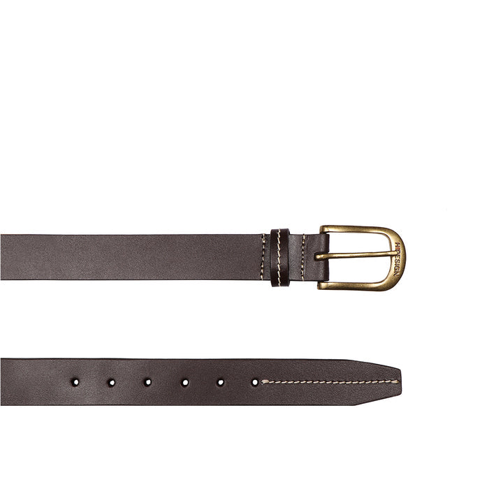 Be2219 Men's Brown Non Reversible Leather Belt