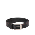 Be2221 Men's Black Non Reversible Leather Belt