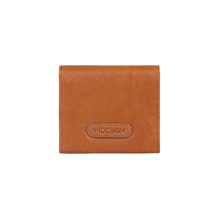 Beatrix W1 Tan Leather Trifold Wallet