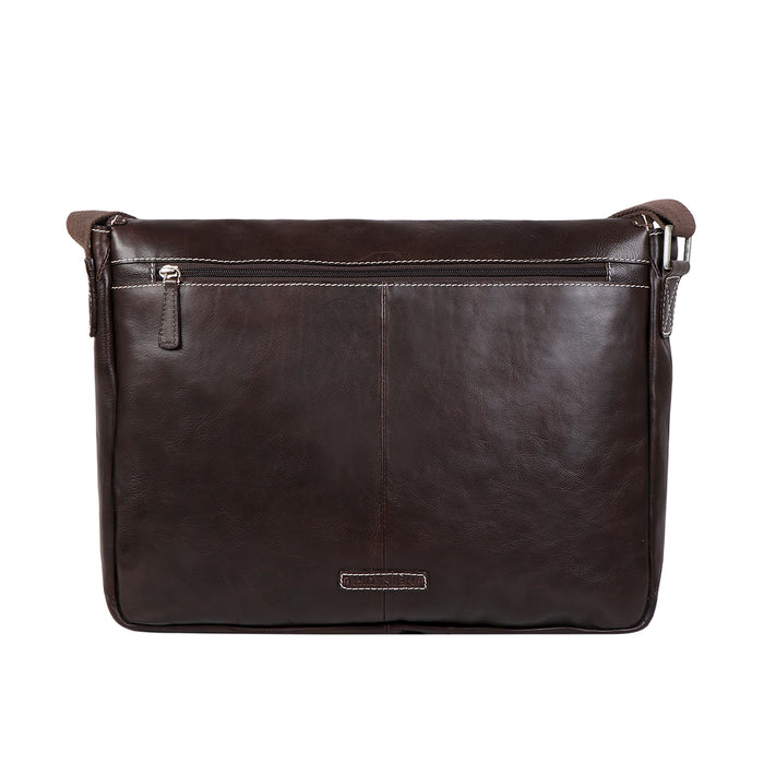 Beaumont Brown Leather  Backpack