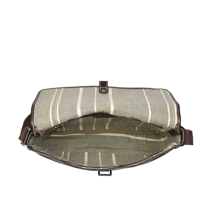 Beaumont Brown Leather  Backpack
