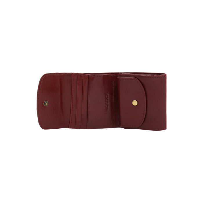 Bedouin W1 Red Leather Bi-Fold Wallet