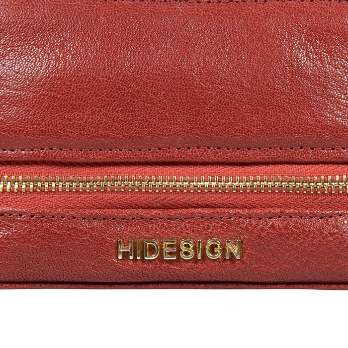 Bella Red Leather Jewellery Organiser