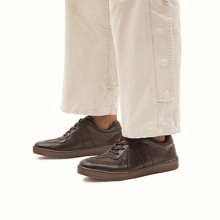 Belmond 01 Women's Brown Leather Sneakers