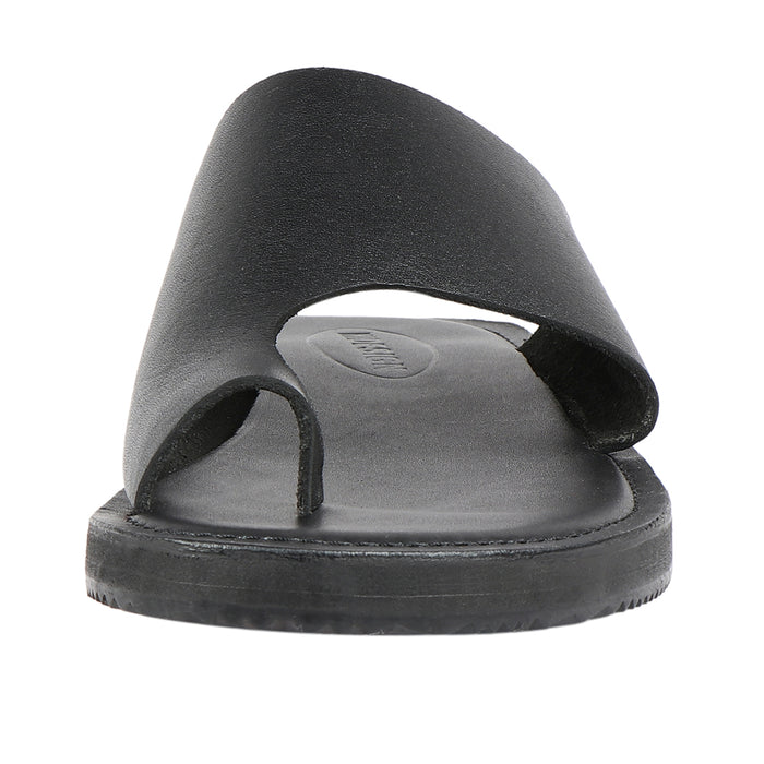 Ben Men's Black Leather Flats