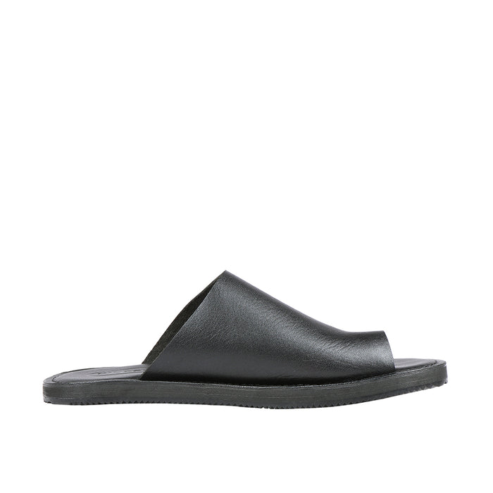 Ben Men's Black Leather Flats
