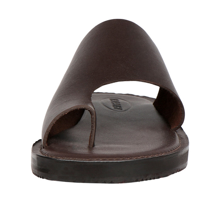 Ben Men's Brown Leather Flats