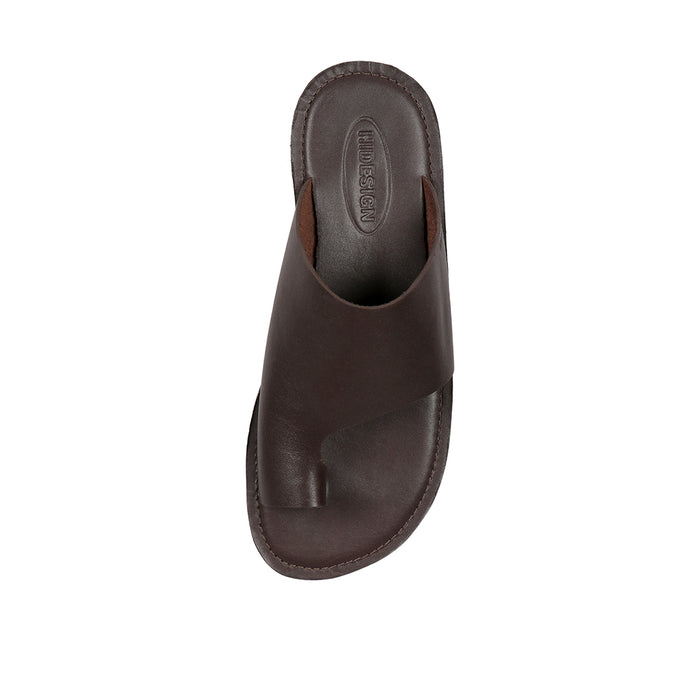 Ben Men's Brown Leather Flats