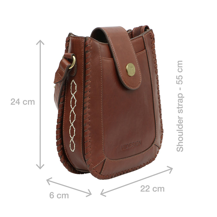 Berber - 02 Tan Leather Sling Bag