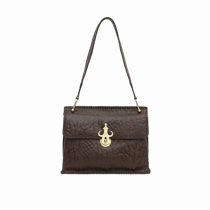 Berber - 03 Brown Leather Shoulder Bag