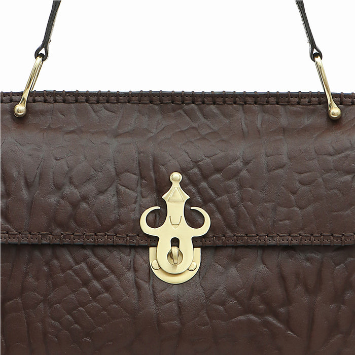 Berber - 03 Brown Leather Shoulder Bag