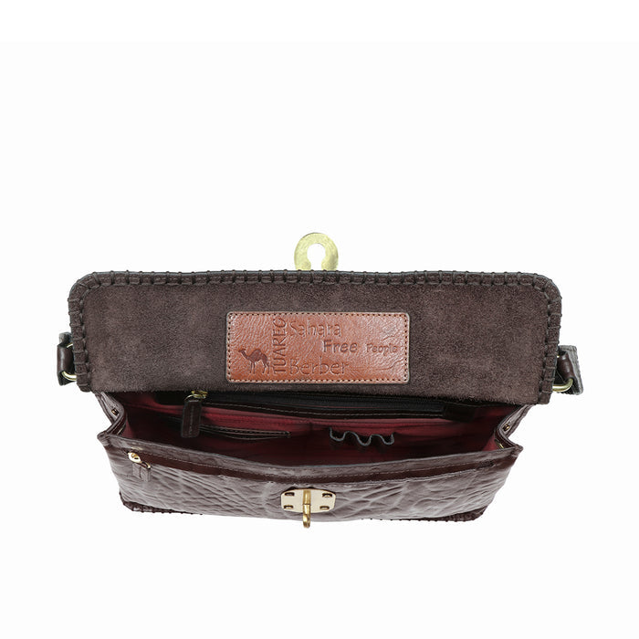 Berber - 03 Brown Leather Shoulder Bag