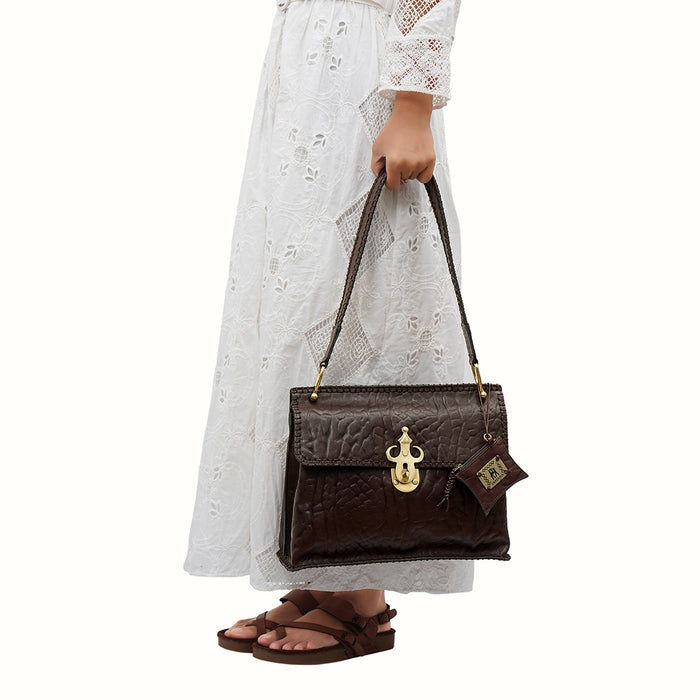 Berber - 03 Brown Leather Shoulder Bag