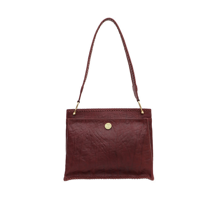 Berber - 03 Marsala Leather Shoulder Bag