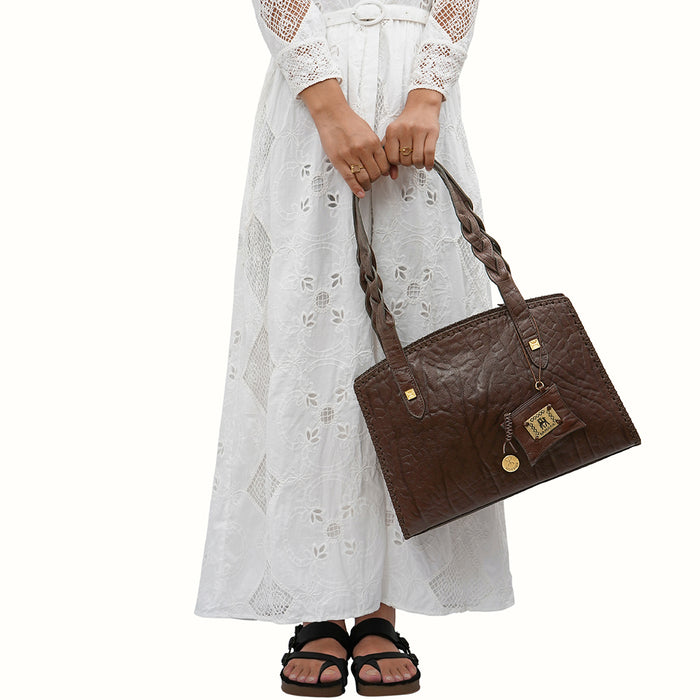 Berber - 04 Brown Leather Shoulder Bag
