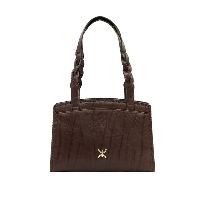 Berber - 04 Brown Leather Shoulder Bag