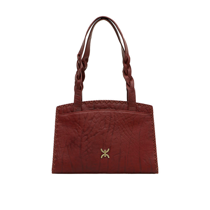 Berber - 04 Marsala Leather Shoulder Bag
