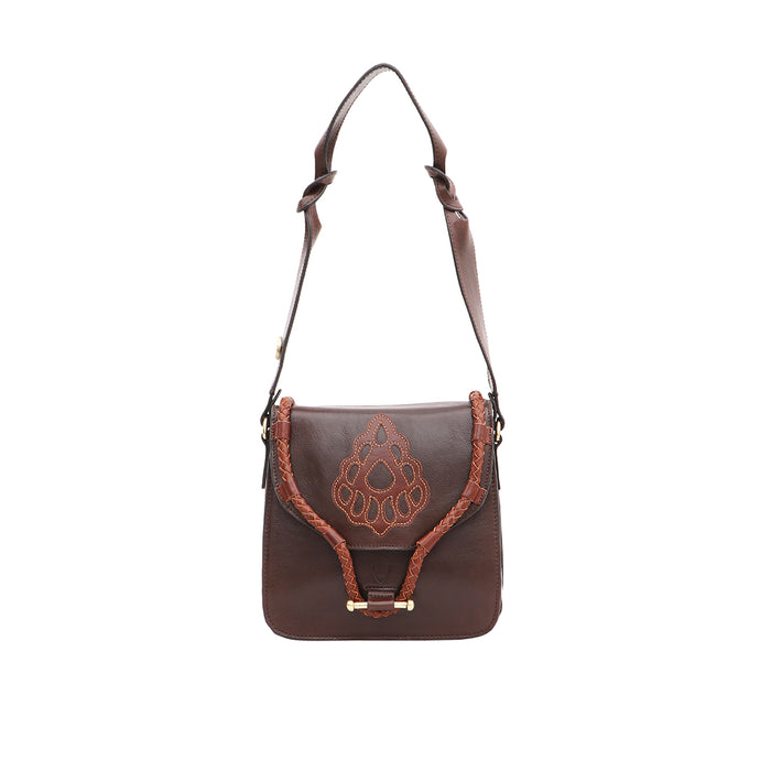 Berber -01 Brown Leather Shoulder Bag