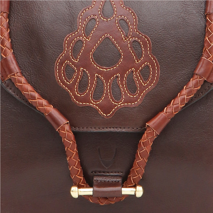 Berber -01 Brown Leather Shoulder Bag