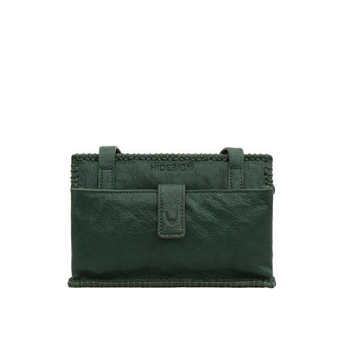 Berber W1 Green Leather Sling Wallet