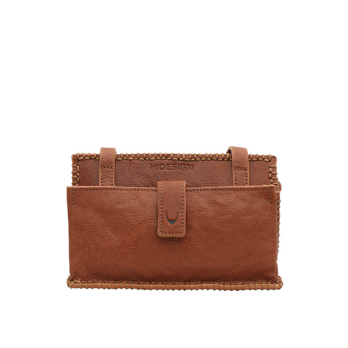 Berber W1 Tan Leather Sling Wallet
