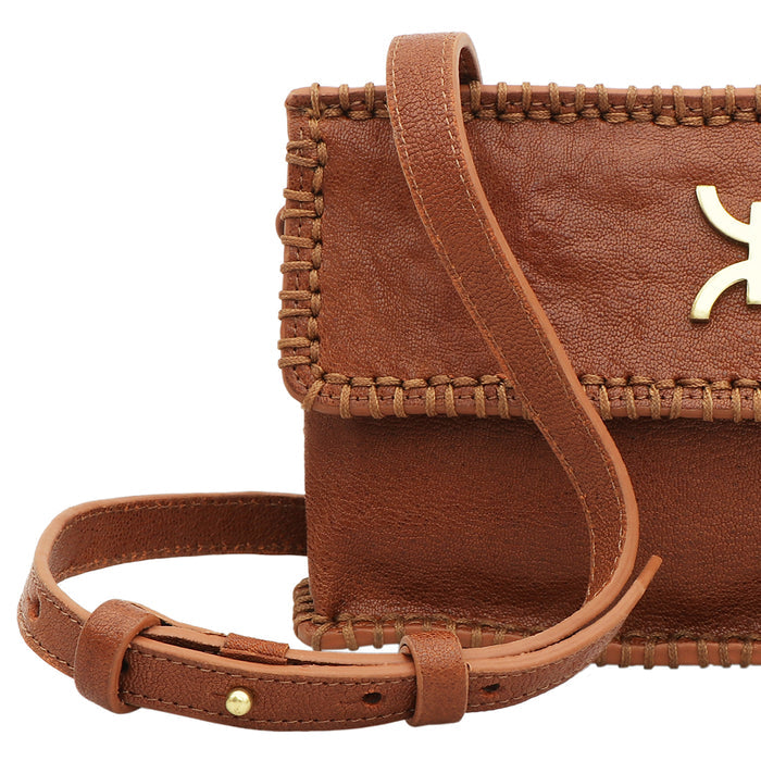 Berber W1 Tan Leather Sling Wallet