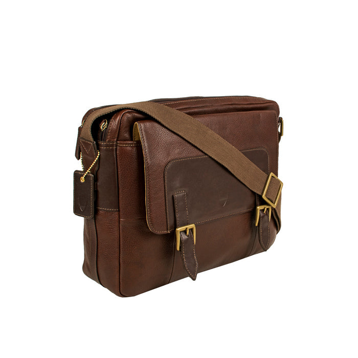 Bertoia 05 Brown Leather  Crossbody