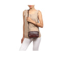 Beth 05 Brown Leather Crossbody