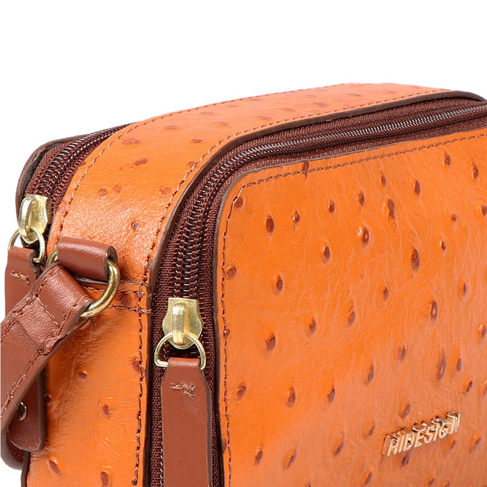 Beth 05 Tan Leather Crossbody
