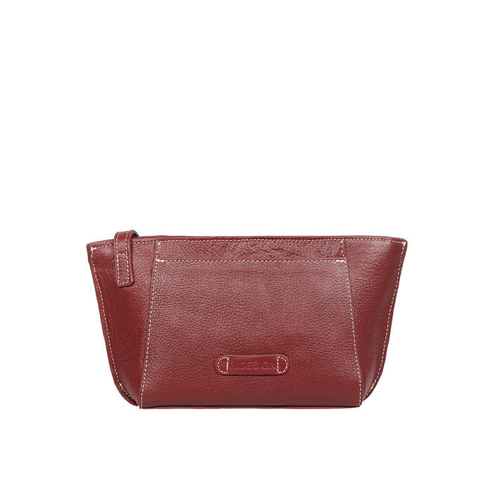 Beth 06 Red Leather Crossbody